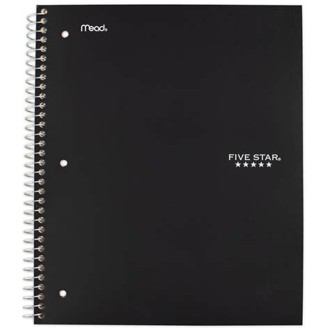 Five Star Spiral Notebook 1 Subject Graph Ruled Paper 100 Sheets 11