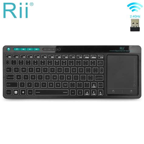 Rii K18plusk18s 24g Wireless Keyboard With Touchpad Mouse Number