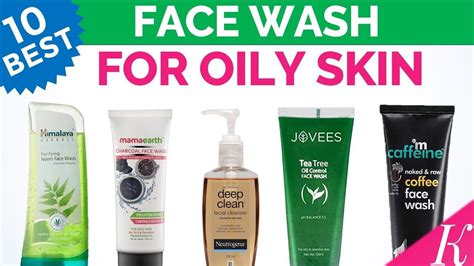 10 Best Face Wash For Oily Skin In India With Price Anti Acne Oil