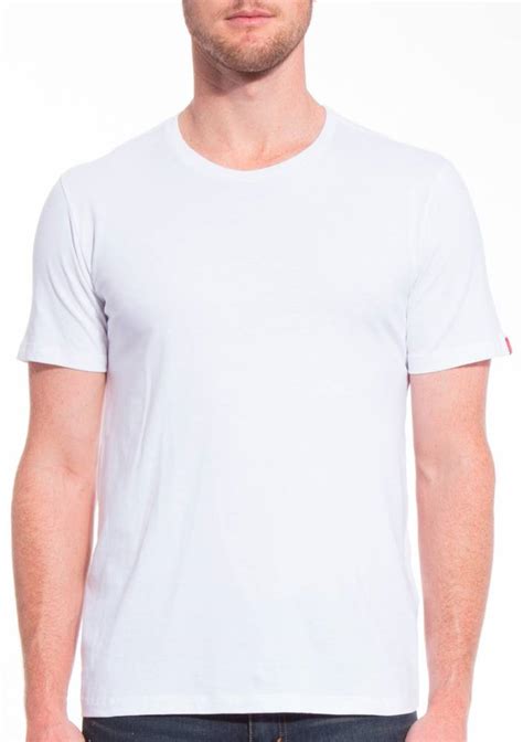 Camiseta Branca Masculina Manga Curta Para Sublima O
