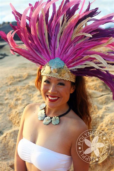 Ready To Ship Tahitian Costume Head Piece Large Size 80 00 Via Etsy Tahitian Dance