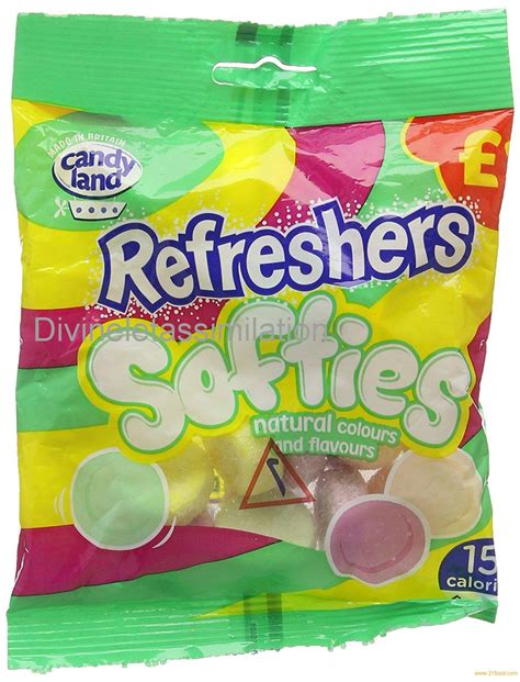Candyland Refresher Softies 120 G Pack Of 12cameroon Candyland
