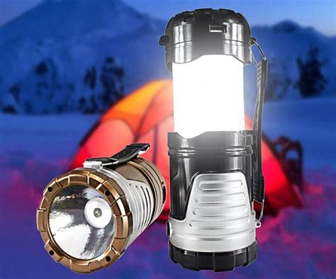 Camping Lantern Tent Retractable Usb Solar Camping Lamp Led Portable