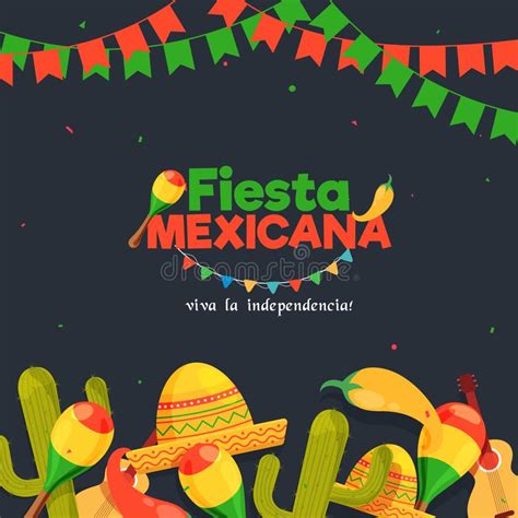Independence Day Of Mexico Stock Illustration Illustration Of