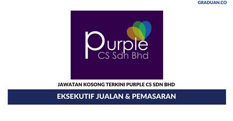 Permata bonda empire sdn bhd. Permohonan Jawatan Kosong Purple CS Sdn Bhd • Portal Kerja ...