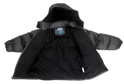 Wholesale Boys Fleece Lined Winter Coats Sizes 8 20 Black Sku