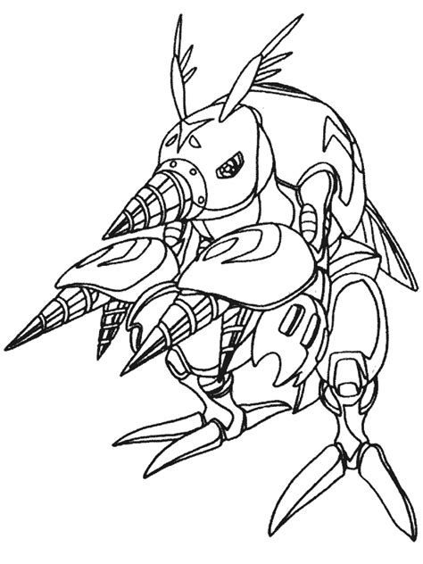 Digimon Coloring Pages Coloring Home
