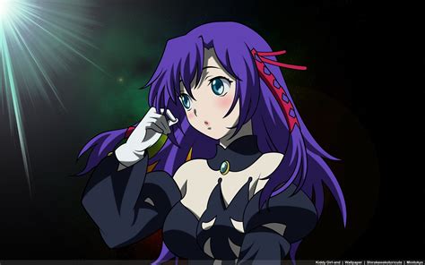 Purple Hair Girl Anime Character Hd Wallpaper Wallpaper Flare