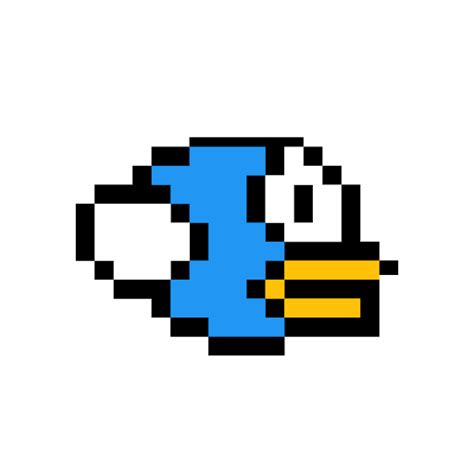 Flappy Bird Pixel Art Png Image Transparent Png Arts | Images and