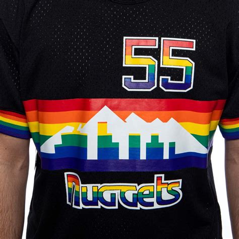 June 25, 1966 in kinshasa, zaire. Mitchell & Ness Denver Nuggets #55 Dikembe Mutombo black ...