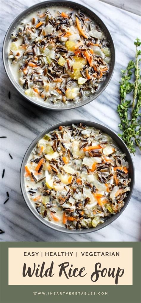 Cooked wild rice can be refrigerated for up to six days or frozen for up to six months in an airtight container. Minnesota Wild Rice Soup in 2020 | Wild rice soup vegetarian, Healthy soup recipes, Clean eating ...