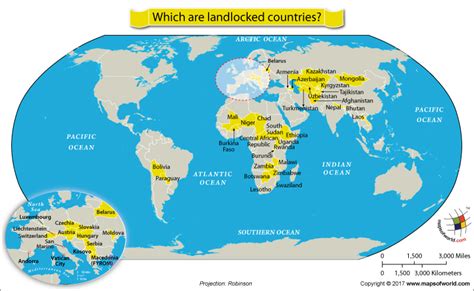 Which Are Landlocked Countries Answers