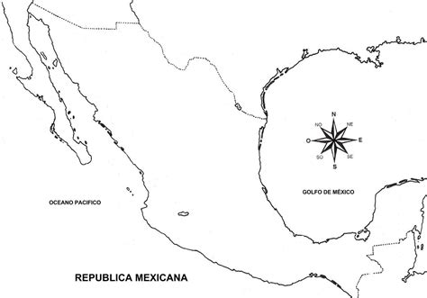 Detalle 104 Imagen Planisferio De La Republica Mexicana Sin Nombres Y