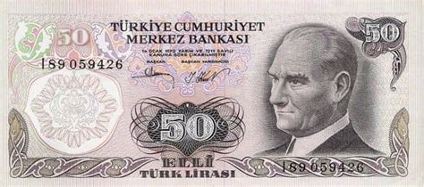 Billete 50 Lira Turquía Valor Actualizado Foronum