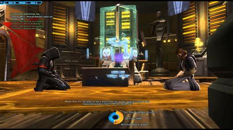 Complete forged alliances part 1 and 2 on both factions which is part of the prelude to shadow of revan storyline (legacy title) galactic peacekeeper: SWTOR: Jedi Sage - Shadow of Revan (Planet Rishi - Create Holocron) - YouTube