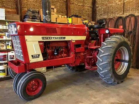 Ih 766 Homemade Tractor Farmall Tractors Red Tractor Antique