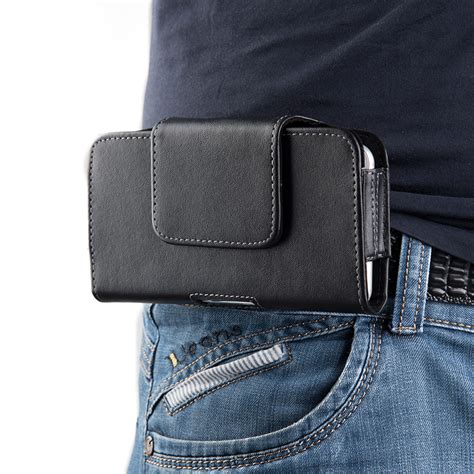 Leather Belt Clip Luxmo Pouch Holster Phone Holder For Samsung Galaxy