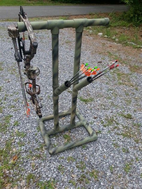 Pvc Bow Rack Sports Pinterest Bow Rack Archery And Bow Hunting