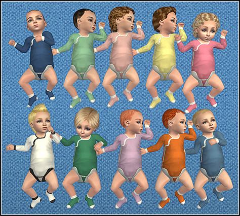 Sims 2 Baby Clothes