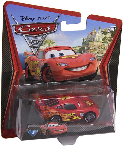 Disney Cars 2 Lightning Mcqueen For Kid 155 Scale Red