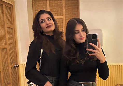 Raveena Tandon S Daughter Rasha Looks Like The Mirror Image Of Her
