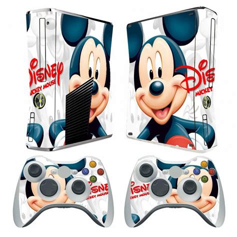 Mickey Mouse X42 Vinyl Skin Sticker Protector For Microsoft Xbox 360