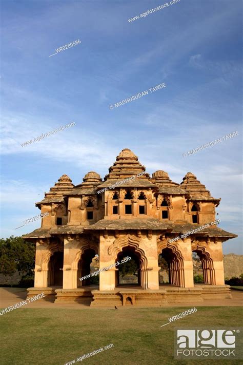 Lotus Mahal Hampi Vijayanagar Unesco World Heritage Site Deccan