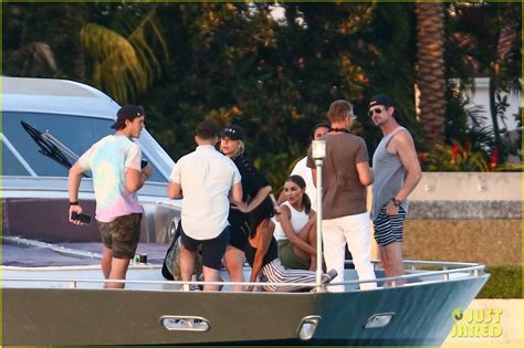 Olivia Culpo Enjoys A Boat Party In Miami Ahead Of The Super Bowl