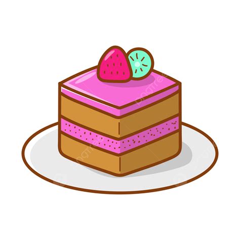Slice Of Cake Clipart Hd Png Slice Of Cake Vector Illustration Cake