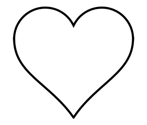 Heart Clipart Free Black And White