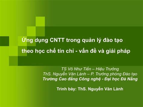 Ppt Ng D Ng Cntt Trong Qu N L O T O Theo H C Ch Hot Sex Picture