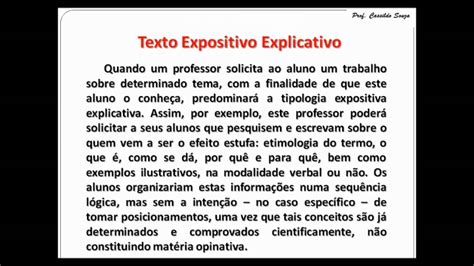Exemplos De Texto Expositivo Sololearn