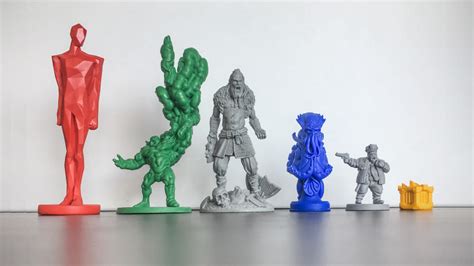 Miniatures Hexy Studio Board Game Trailers D Miniatures