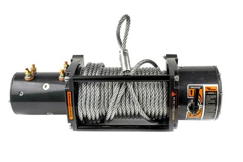 Mile Marker 12000 Lb Waterproof Electric Winch Zips