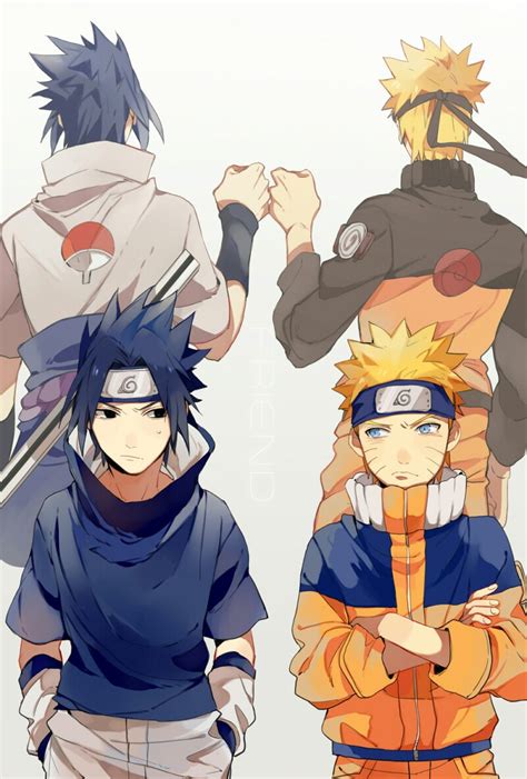 Naruto And Sasuke Shared By ♚al♚ On We Heart It