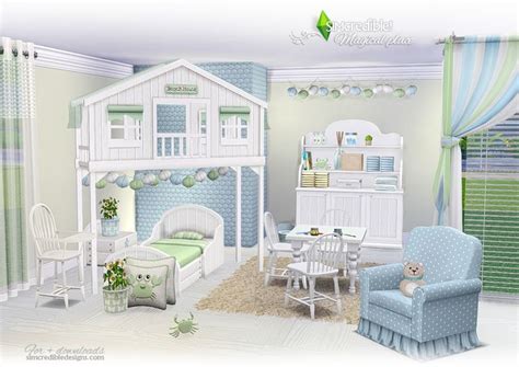 Pin Auf Ts4 Toddlers Bedroom And Objects