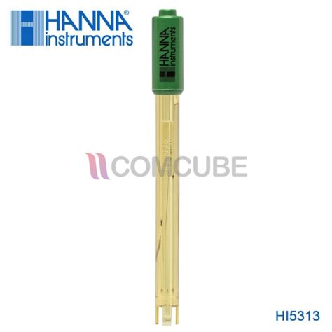 หัววัด pH Electrode แบบแก้วทนอุณหภูมิสูง -5 ถึง 100°C HANNA รุ่น HI5311