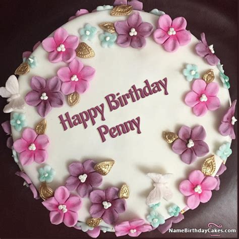 Happy Birthday Penny Cakes Cards Wishes