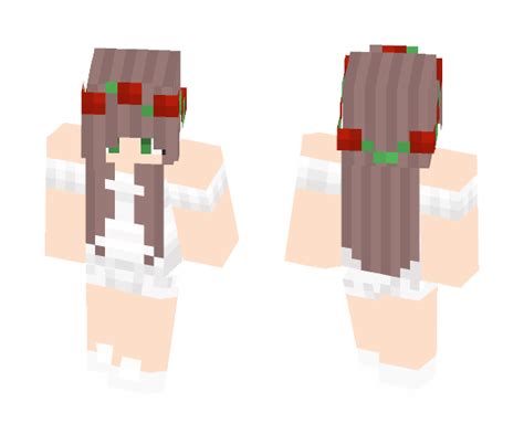 Download Cute White Dress Girl Minecraft Skin For Free Superminecraftskins