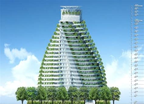 Agora Tower Twisting Skyscraper Wrapped With Vertical Gardens Breaks