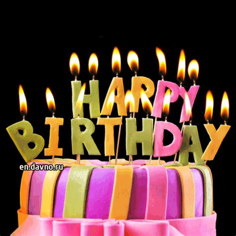 Happy Birthday Candles Animated 