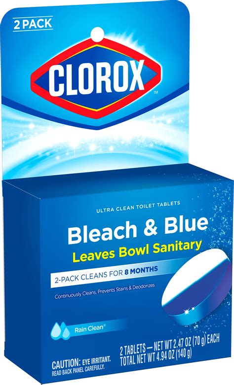 Clorox Bleach And Blue Automatic Toilet Bowl Cleaner Shop Toilet Bowl