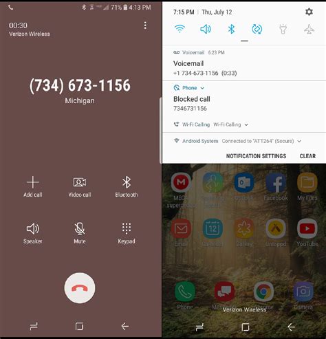 Blocking a call on android phones. Apparently when you block a number with Android phone they ...