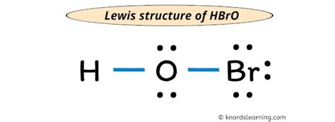 Lewis Structure Of Hbro With 6 Simple Steps To Draw