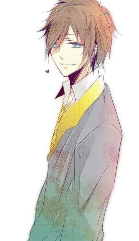 Check spelling or type a new query. Anime cute boy with brown hair and blue eyes. Kawaii | Anime boy smile, Anime brown hair, Brown ...