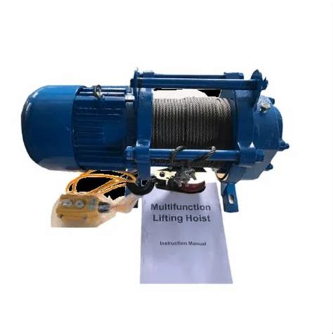 Damar Kcd 3 Phase Electrical Wire Rope Winch For Lifting Capacity 0