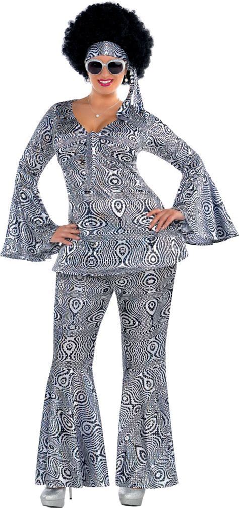 Adult Dancing Queen Disco Costume Plus Size Party City Maybe I