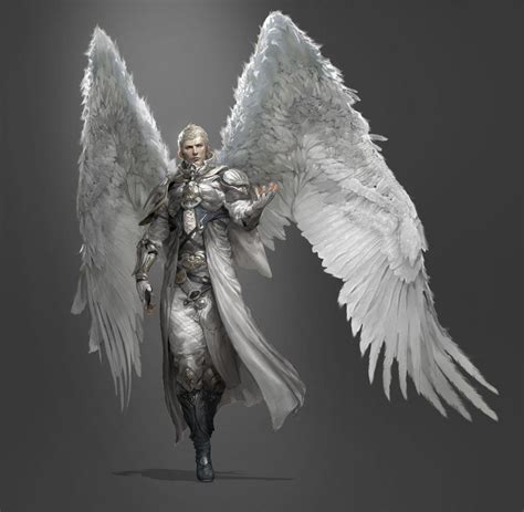 Angel Art Fantasy Character Design Angel Artwork