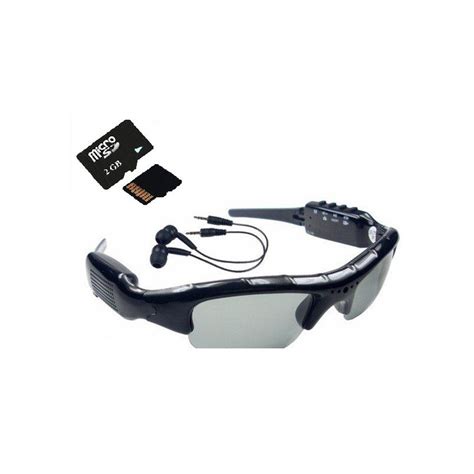 Spy Camera Sunglasses Mp3 Embarquee Dv86 Recording Spy Sun Glasses