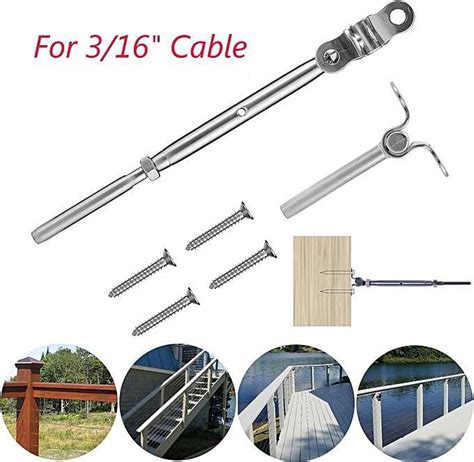 Swageless Wall Toggle Turnbuckle Stainless Steel Grade T316 For 18